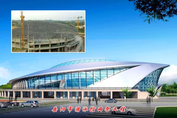 仁怀游泳池网架